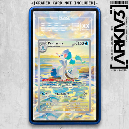 ARKIV3 TAG graded front - Blue