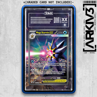 ARKIV3 TAG graded front - Blue