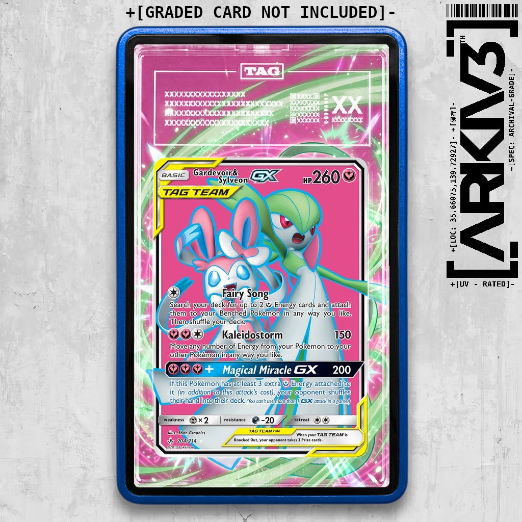 ARKIV3 TAG graded front - Blue