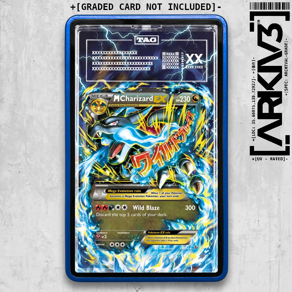 ARKIV3 TAG graded front - Blue