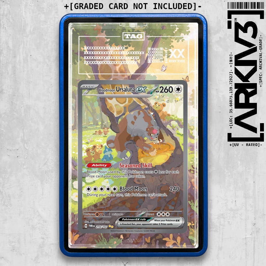 ARKIV3 TAG graded front - Blue