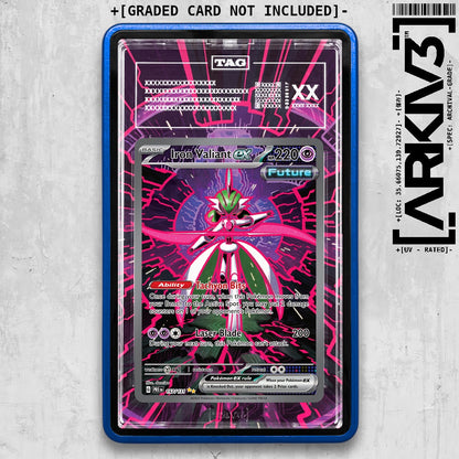 ARKIV3 TAG graded front - Blue