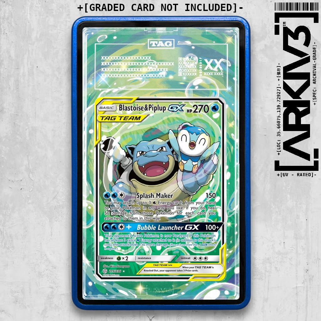 ARKIV3 TAG graded front - Blue