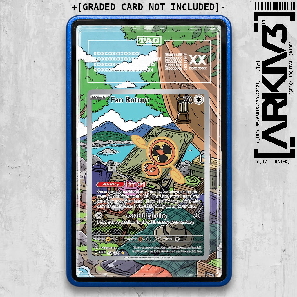 ARKIV3 TAG graded front - Blue