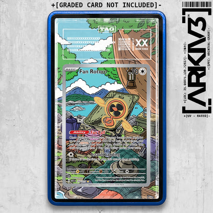 ARKIV3 TAG graded front - Blue