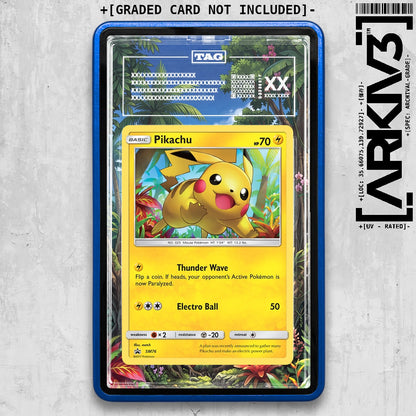 ARKIV3 TAG graded front - Blue