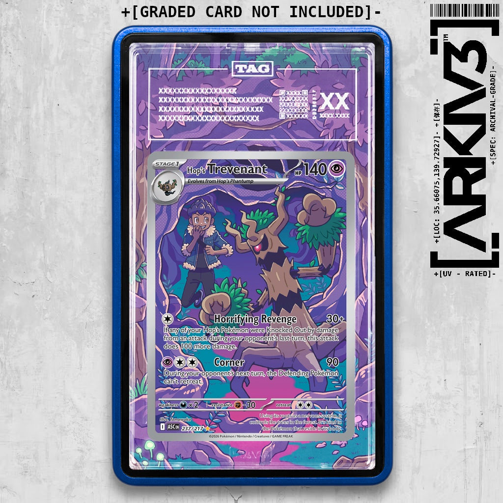 ARKIV3 TAG graded front - Blue
