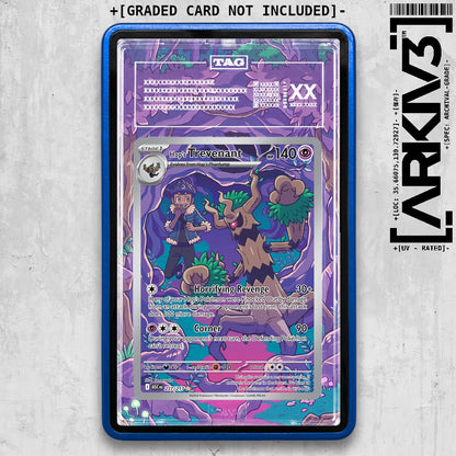 ARKIV3 TAG graded front - Blue