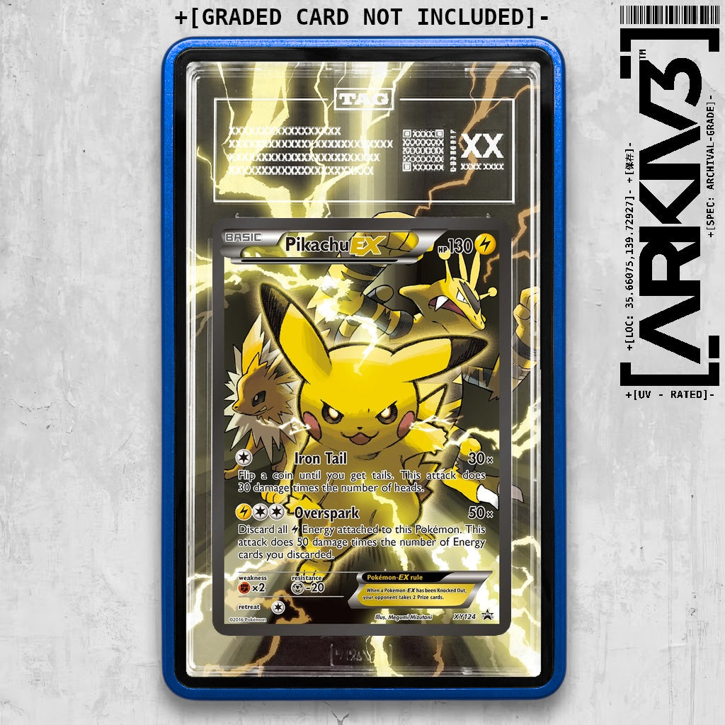 ARKIV3 TAG graded front - Blue