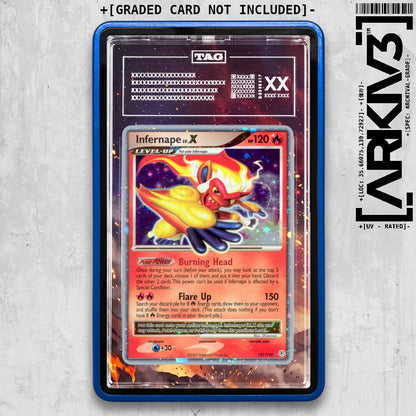 ARKIV3 TAG graded front - Blue