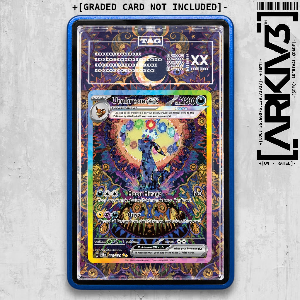 ARKIV3 TAG graded front - Blue