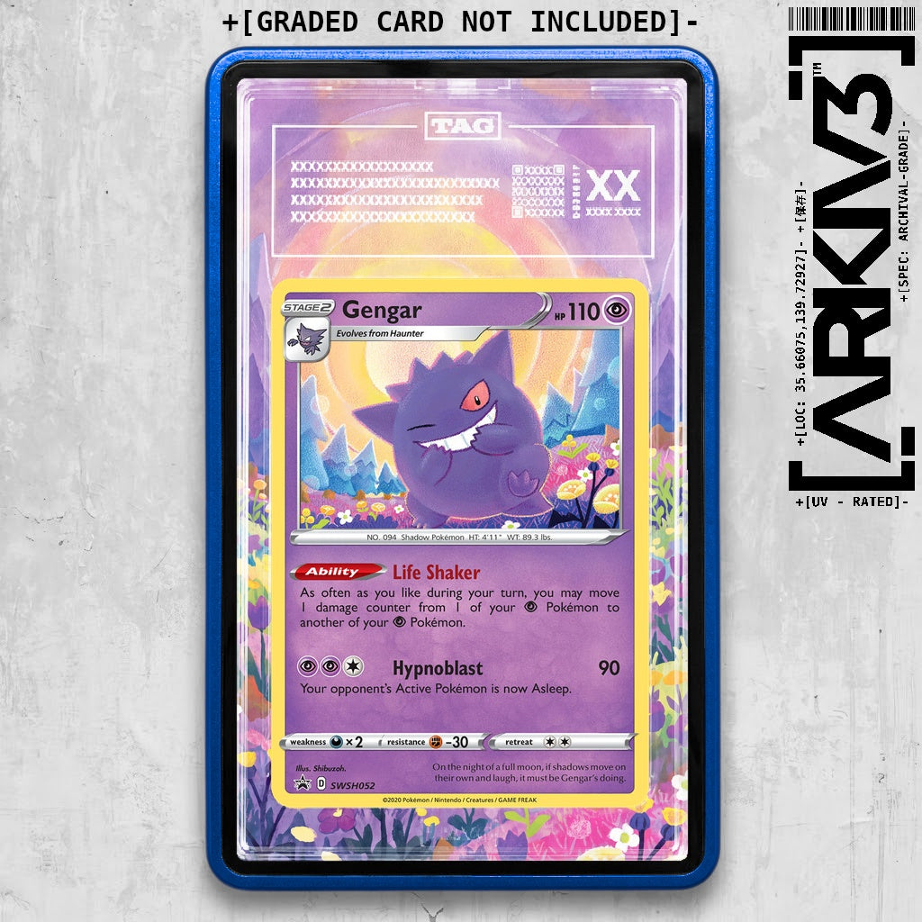 ARKIV3 TAG graded front - Blue