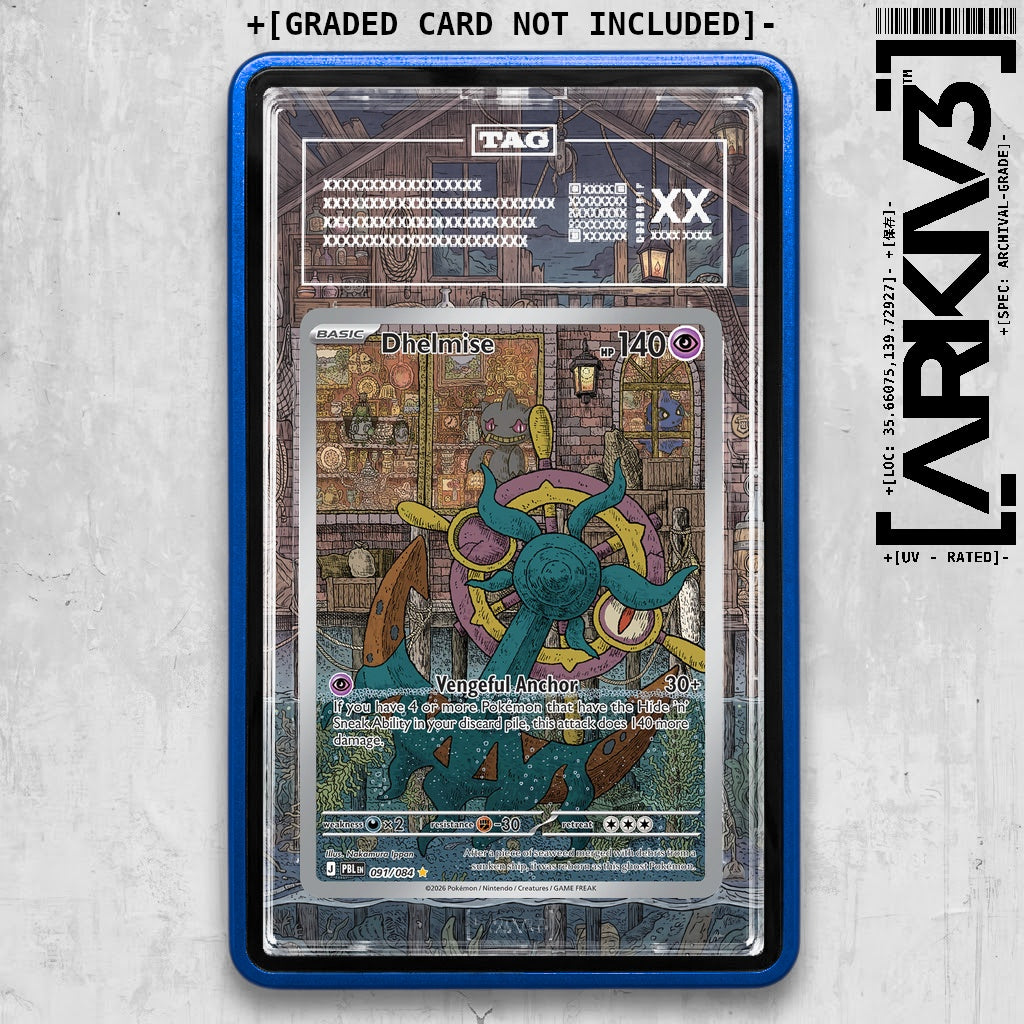 ARKIV3 TAG graded front - Blue