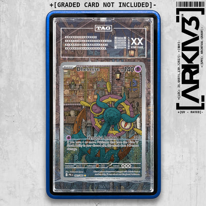 ARKIV3 TAG graded front - Blue