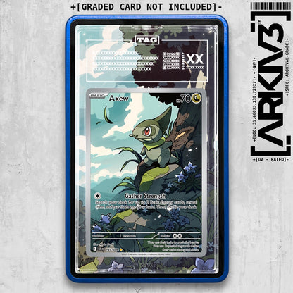 ARKIV3 TAG graded front - Blue