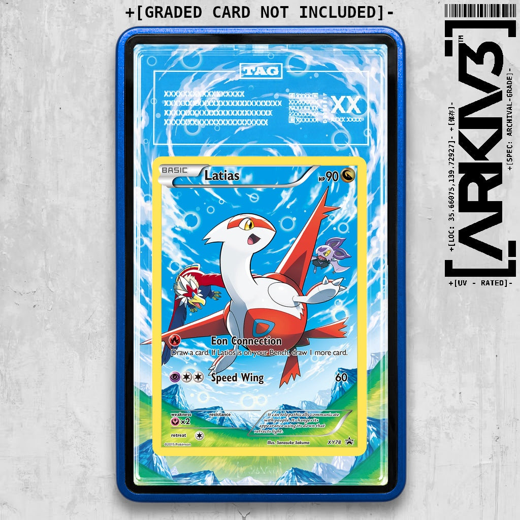 ARKIV3 TAG graded front - Blue