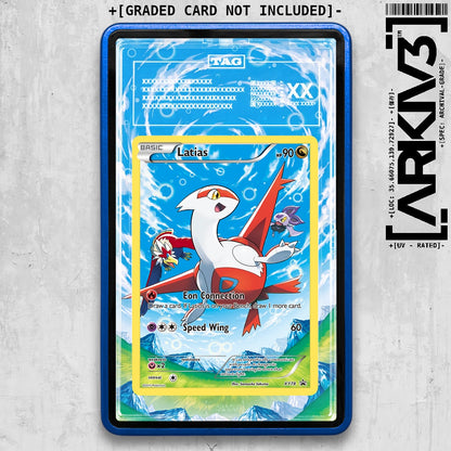 ARKIV3 TAG graded front - Blue