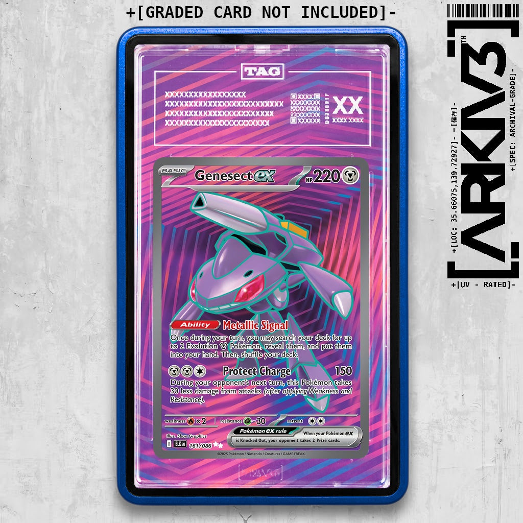 ARKIV3 TAG graded front - Blue