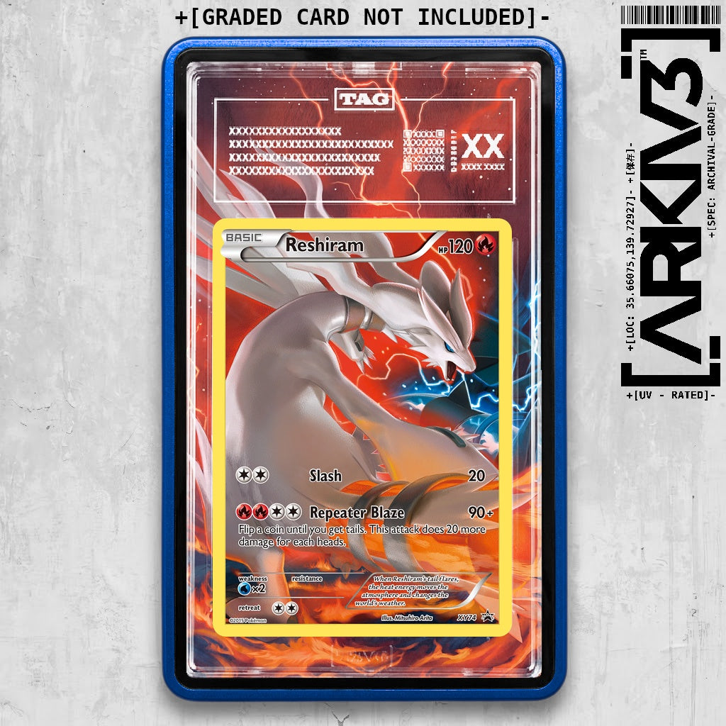 ARKIV3 TAG graded front - Blue