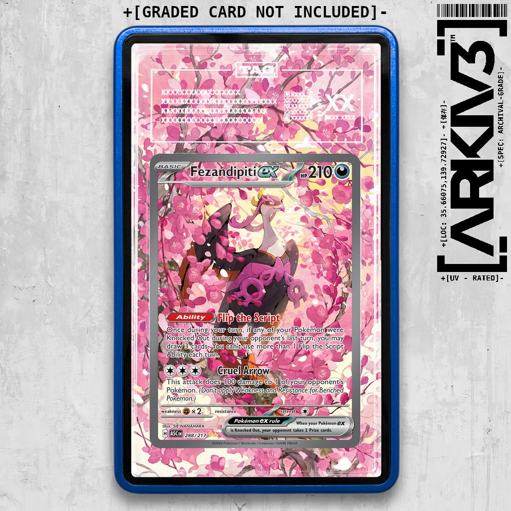 ARKIV3 TAG graded front - Blue