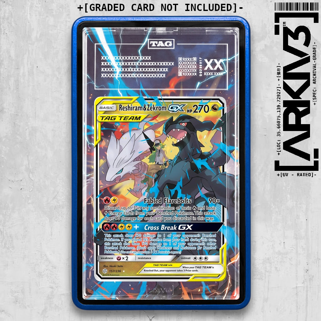 ARKIV3 TAG graded front - Blue