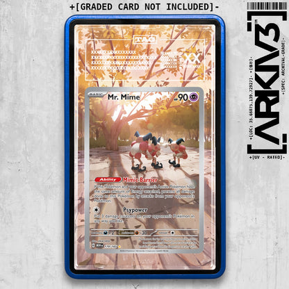 ARKIV3 TAG graded front - Blue