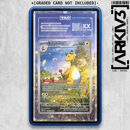 ARKIV3 TAG graded front - Blue