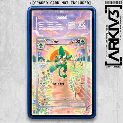 ARKIV3 TAG graded front - Blue
