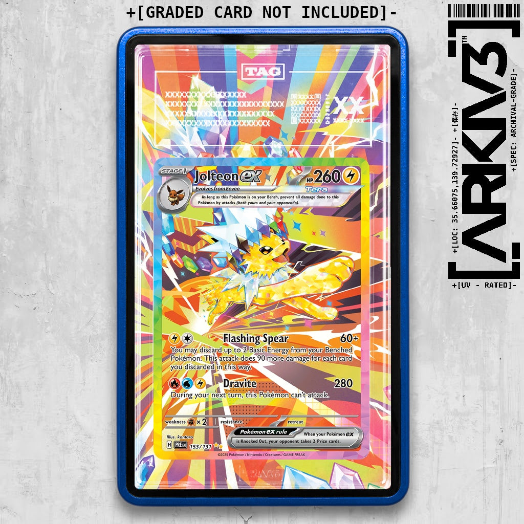 ARKIV3 TAG graded front - Blue