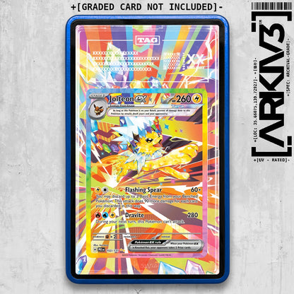 ARKIV3 TAG graded front - Blue