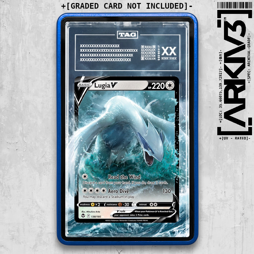 ARKIV3 TAG graded front - Blue