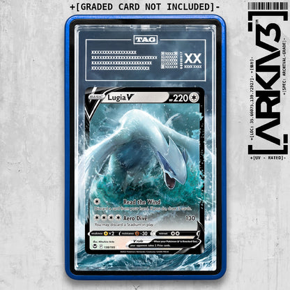 ARKIV3 TAG graded front - Blue