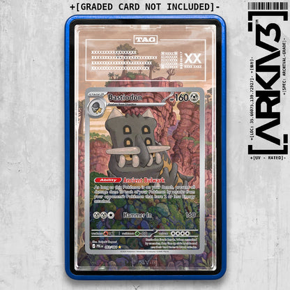 ARKIV3 TAG graded front - Blue
