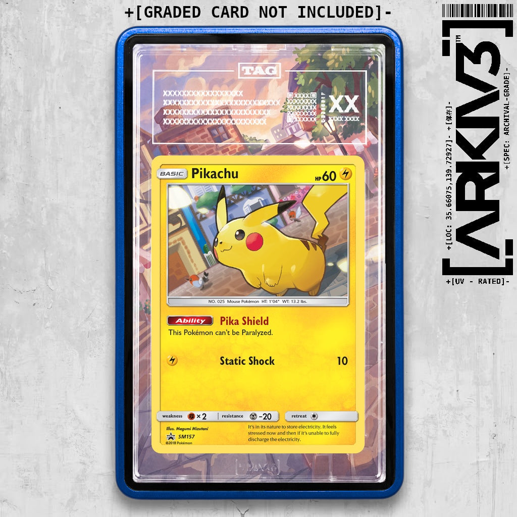 ARKIV3 TAG graded front - Blue