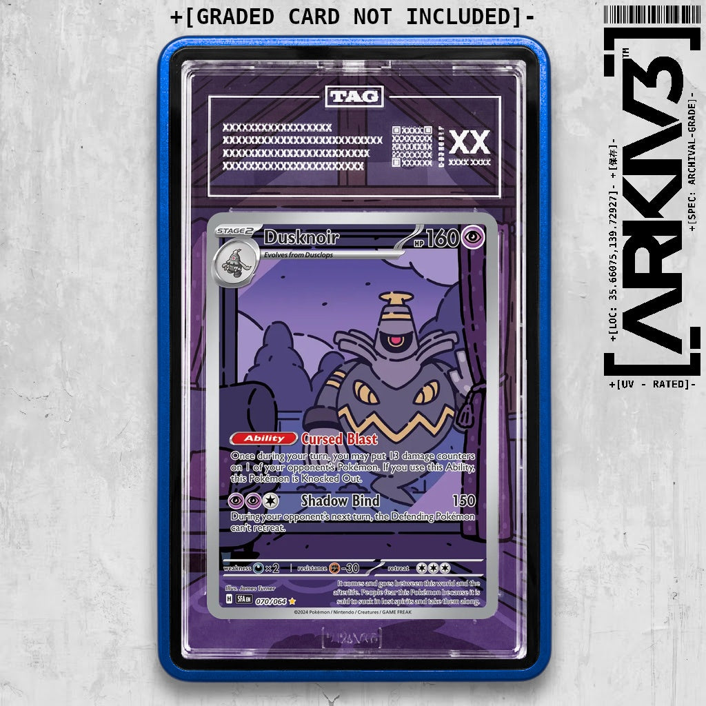 ARKIV3 TAG graded front - Blue