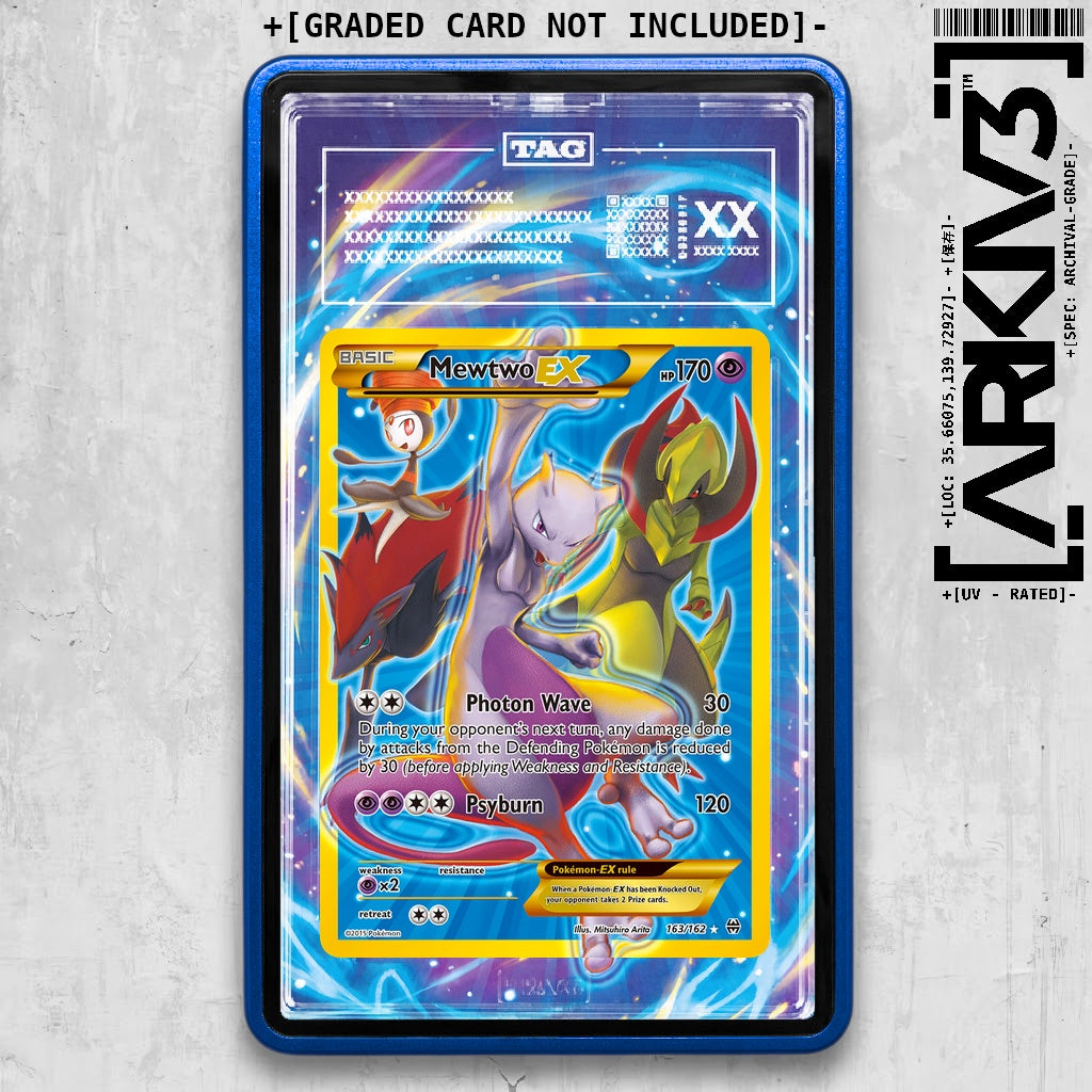 ARKIV3 TAG graded front - Blue