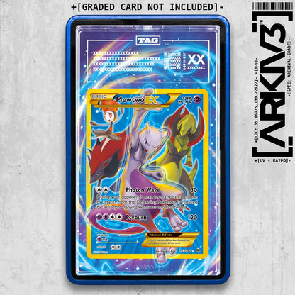 ARKIV3 TAG graded front - Blue