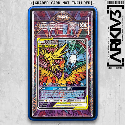 ARKIV3 TAG graded front - Blue