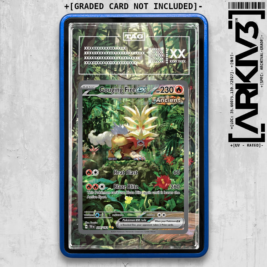 ARKIV3 TAG graded front - Blue