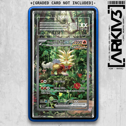 ARKIV3 TAG graded front - Blue
