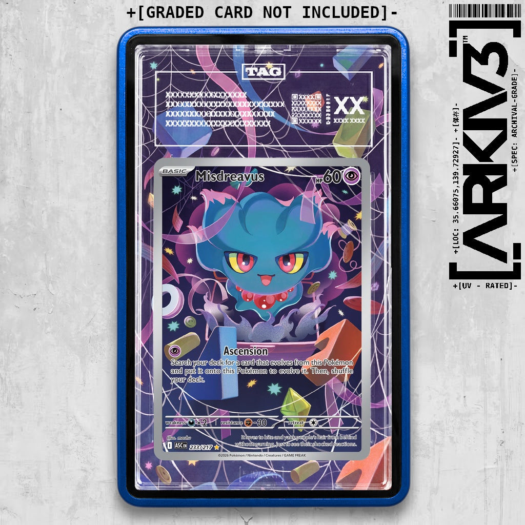 ARKIV3 TAG graded front - Blue