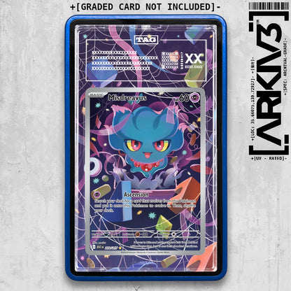 ARKIV3 TAG graded front - Blue