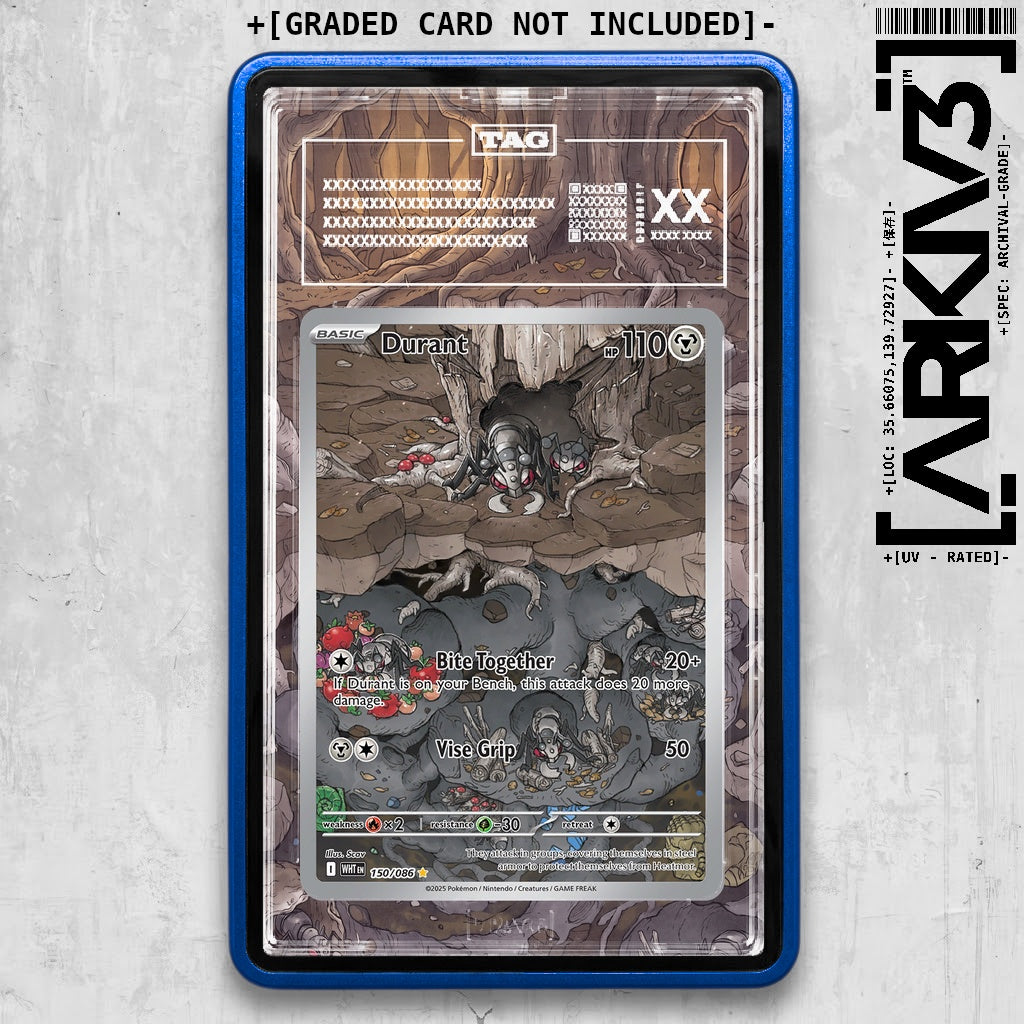 ARKIV3 TAG graded front - Blue