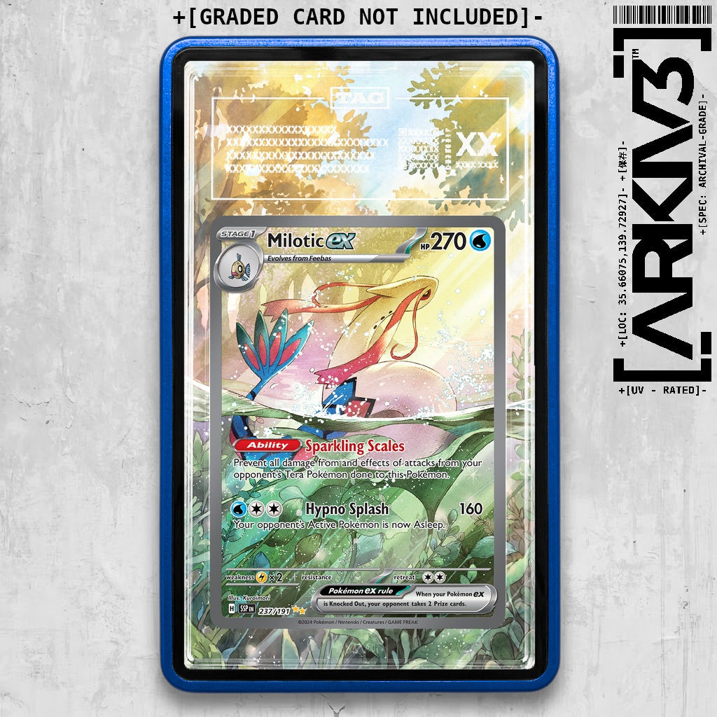 ARKIV3 TAG graded front - Blue
