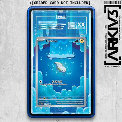 ARKIV3 TAG graded front - Blue
