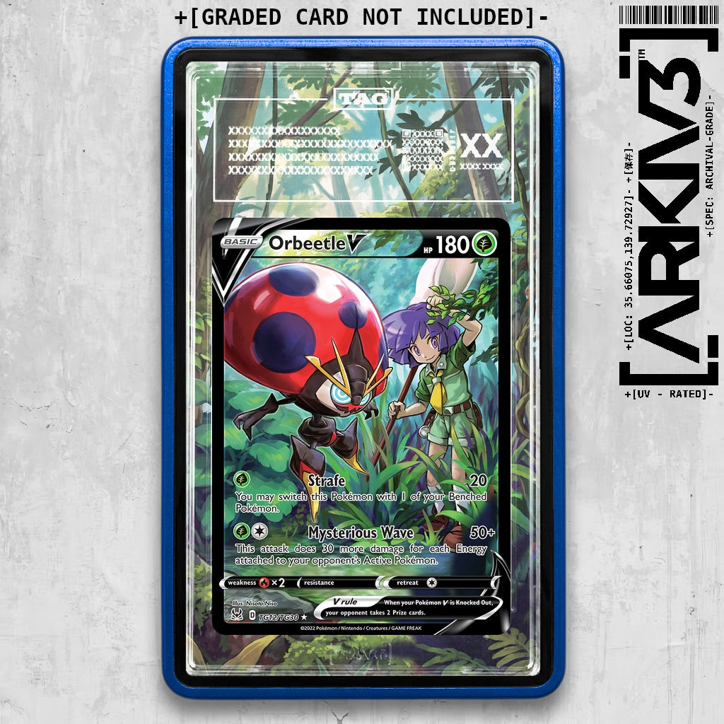 ARKIV3 TAG graded front - Blue