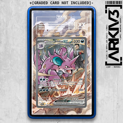 ARKIV3 TAG graded front - Blue
