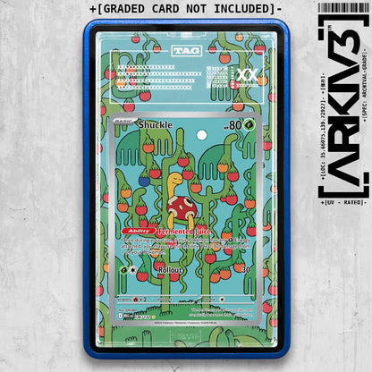 ARKIV3 TAG graded front - Blue