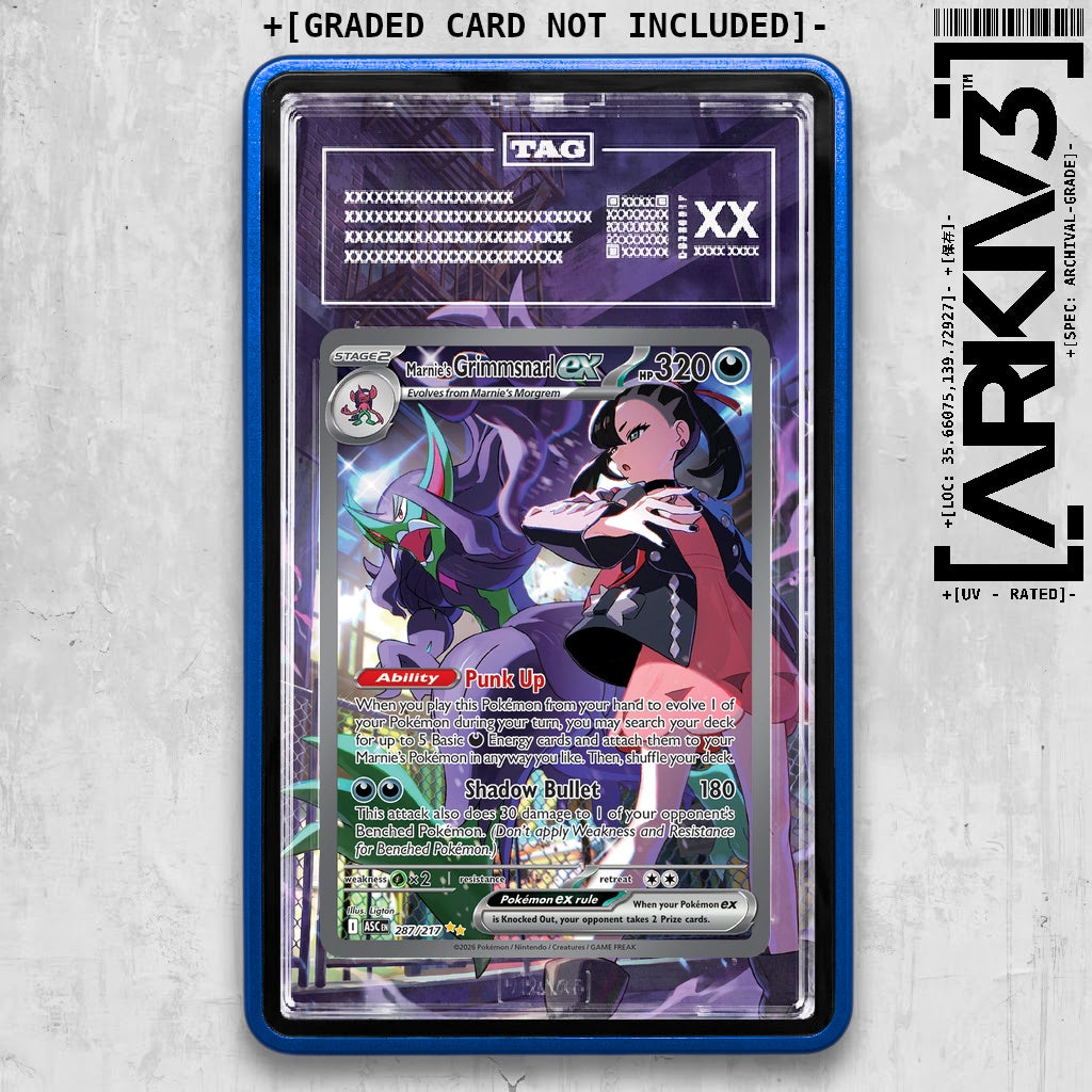 ARKIV3 TAG graded front - Blue
