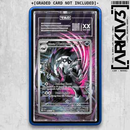 ARKIV3 TAG graded front - Blue